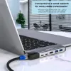 Hubs Keysion USB Hub C Hub zu Multi USB 3.0 HDMI -Adapter USB -Splitter für Buch Pro Dock Thunderbolt 3 Hub RJ45 Dual USB Typ C Hub