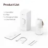 Umidificatori 2 ugello umidificatore d'aria 2000MAH FIG al freddo ultrasuoni umidificatore 300 ml Diffusore aromatico Purificatore aria Light Night Light Y240422