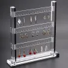 Display Quality Acrylic Earring Display Rack Shelf Earring Holder Jewelry Display Stand Showcase 2layer and 3layer 4layer Available