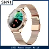Uhren SN91 Women Smart Watch Lady Fitness Armband Smartwatch Uhr Herzfrequenzmonitor IP68 wasserdicht für Android iOS Ladies Watch