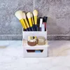Pudełka do przechowywania małe makijaż pędzel organizator mini kosmetyczny blat pielęgnacji pielęgnacji skóry na biurko