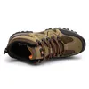 Fitness Shoes Men Tamanho Grande 39-47 Montanha Caminhada Verde Juventude Tênis Tênis Não deslizantes Trekking de garoto