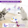 Controlla i giocattoli di gatto interattivo automatico Atuban 3in1 ricaricabili, fluttuanti farfalla, muovendo una piuma agguante, giocattolo gatto intelligente per interno
