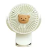 Korean Summer Baby barnvagn Fan Portable Clipon 3 Speed ​​USB Wireless uppladdningsbar tecknad björnkaninfans utomhus 240415