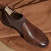 Chaussures décontractées plus taille 34-41 Treater en cuir de vache pour femmes