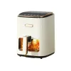 Fryers de ménage Deep 6l Air grande capacité four multifonctionnel Smart Screen Electric Electric Fryer Oilfree