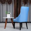 Couvre-chaise Couleur continue du bras en pente Couverture Velvet Dustcover Dining Dust Home siège Protecteur Meubles décoratifs