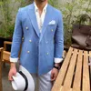 Ternos masculinos 2024 Men Blazer moda moda casual