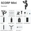 Brackets Scorp Mini Feiyutech Feiyu Scorp C Pro 3axis Gimbal Handheld Stabilizer for Dslr Mirrorless Camera Live Remote Oled Screen Ctrl