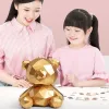 Boîtes mignonnes dessin animé ours porcegy berce pour enfants enfants adultes filles garçons kawaii animaux argent économise box organisateur coins holder rangement