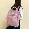 Rugzak vrouwen mannen schooltas meisje reistop laptop student vrouwelijke tiener boekzakken dames nylon college packet mode rucksack