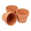 32 PCS 2.2 Terra Cotta Pots 도자기 재배자 선인장 화분 화면 즙이 많은 냄비 배수 구멍- 식물에 적합한 240415