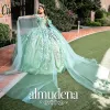 Robes de quinceanera bleu mint