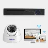 Lens Gadinan 4MP (3MP 1080p) Audioaufzeichnung IP -Kamera Vollhd Face Vergleichsnetzwerk Poe Nachtsicht Dome Indoor Home P2P -Kamera