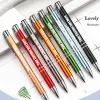 Pens personalizzato BallPoint Penne Nome personalizzato Penna Penna Testo personalizzato in penna per il regalo di laurea degli anniversario della scuola