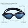 Lunettes de natation pour hommes verres de piscine réglables antifog UV protection optique étanche adultes nage de natation femmes 240416