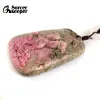 Collane graziose uccelli intagliati/fiore rosse naturale rosse rossa jasper gemtra squisita donna uomo collana ciondolo per gioielli di moda bi357