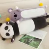 Oreiller 65 ~ 120 cm kawaii koala panda long peluche poupée en peluche animaux sombres somnifères