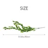 Decorative Flowers 3Pcs Artificial Flower Hops Vine Garland Plant Fake Hanging Greenery For Indoor Outdoor Front Porch Decor