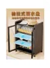 Kitchen Storage Multi-Layer Dish With Door Dust-Proof Box Multi-Function Draining Rack