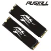 Приводы Puskill M.2 SSD NVME 128GB 256 ГБ 512 ГБ 1 ТБ PCIE SSD M2 NGFF 2280 Внутренний твердотельный диск для настольного компьютера для ноутбука