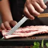 Accessoires Professionele Japanse keuken Mes Mes vervalste Debonering Slicing Meat Cleaver Chef Filet Knife voor vissen BBQ Tool