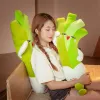 Dockor New Kawaii Creative Cartoon 7595cm purjolök Plush Toy Pillow Soft Soffa Decoration Cushion Children Cute Toy Office Sleepy Pillow