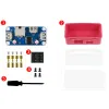 Карты Poe / Ethernet / USB Hub Hat с ABS Case для Raspberry Pi Zero 2 W / Zero Series, 1x RJ45 Ethernet Port 3x Ports USB 2.0