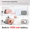 Caméra 3,5 pouces Vidéo Baby Monitor With Came Wireless Protection Smart Nanny Cam Température Electronic Babyphone Cry Babies Feeding