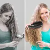 Dryer Hot Comb Hair Straightener Hot Air Brush Hair Dryer Brush Curling Iron Straightening Hairdryer Styling Tool Blow Dryer Hair Iron