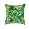 Växter dekorativa kuddar nordiska tropiska tryck kudde täcker polyester kast kudde soffa heminredning kuddväska