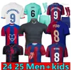 24 25 GAVI LEWANDOWSKI FC Soccer Jersey ADAMA PEDRI Camiseta De Futbol FERRAN 2024 2025 ANSU FATI MEMPHIS Fans Player DEST Football Shirt Men Kit Kid