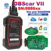 DBSCAR VII 9886XX Bluetooth Bağlayıcı Kodu Tarayıcı 7 Destek DOIP DIOP Diyagzon DZ Aracı için FD Protokolü