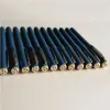 Stifte 12 Stcs Blau schwarze Farbgel Stift, Rollerball Stifte fein Piont 0,7 mm Büro Signatur Schreiben glatte große Tintenkapazität