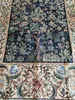 William morris blue tree of life 140*107cm antique textile decorative Belgiu wall hanging tapestry for home decorative tapestry 240409