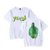 래퍼 YEAT 2 Alive World Tour 대형 티셔츠 여자 남성 여름 승무원 짧은 슬리브 재미있는 Tshirt 그래픽 티 스트리트웨어 114