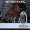 Камера 2,0 дюйма видео монитор детского монитора 2,4 г беспроводной камеры наблюдения двухсторонние звуки ир ночной видение камеры камеры Babysitter VB610