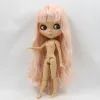 Dolls Icy DBS Blyth Doll Tan Skin 1/6 BJD Corpo articular 30 cm Toy Face Shiny Olhos aleatórios Cores de brinquedo garoto presente