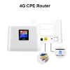 Router 4G SIM SIM CARD WiFi Color Colore LCD Display LTE 4G Modem Hotspot RJ45 Router wireless 4G CPE 12V/5V POTENZA PORTATILE WiFi