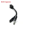 2024 Cable Poe Potencia pasiva sobre el adaptador Ethernet Cable Splitter POE RJ45 Módulo de alimentación del inyector 12-48V para módulo de divisor de Poe Camea para Poe