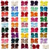 Hair Accessories 8 Inches 45 Colors Girls Bows Kids Bow Hairpin Clips Large Bowknot Ribbon Headband Fashion Baby Girl Drop Delivery Ma Dh9Oa