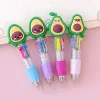 PENS 30pcs Silicone 4 Color Pen Penne per ragazze Ballpoint Pen Set Shipping gratuita Penne originali per scrivere Kawaii Scrittura Novel
