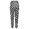 Pantalon de femme Zebra Print Jogger Cool Zebras Design Skin Design de survêtement décontracté à grande taille Pantal