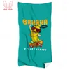 Towel Funny Cartoon Yellow Banana Beach Towels Be Shy Strong Big Bang Sunglasses Monkey Hupee Dog Skater Bath Hair Sprot