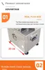 Multifonction commerciale Vegetable Slicer Cutter électrique Potate Lotus Racine Sinsirant Machine Coup Coup Carrot Cucumber Slice Machine