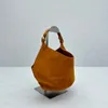 10a Replicatie op topniveau khaite tas designer tas suede tote mini 16 cm echte lederen dames handtas met stofzak gratis verzending k001