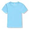 T-shirts Customized Children Plain Shirts Pure Solid Summer 214years Baby Boy Personal Print Shirts Birthday Gift Costumes Girls Tshirt
