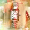 Super Dia das Mulheres Data de quartzo Relógios 28mm cor de ouro rosa prata