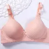 Reggiseno reggiseno di grandi dimensioni e traspiranti con sottile anello in acciaio senza biancheria intima comoda