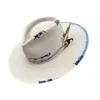 Berets Elegant Cowboy Hat Roleplay Costume Fedoras Stage Performances Magiciens